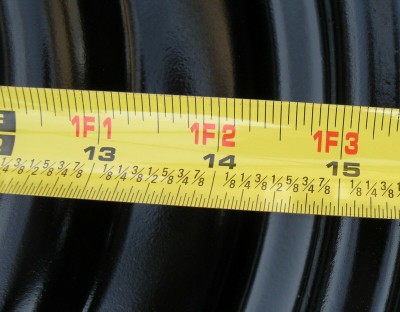 Pic of rim diameter inside bead - 15-inches
